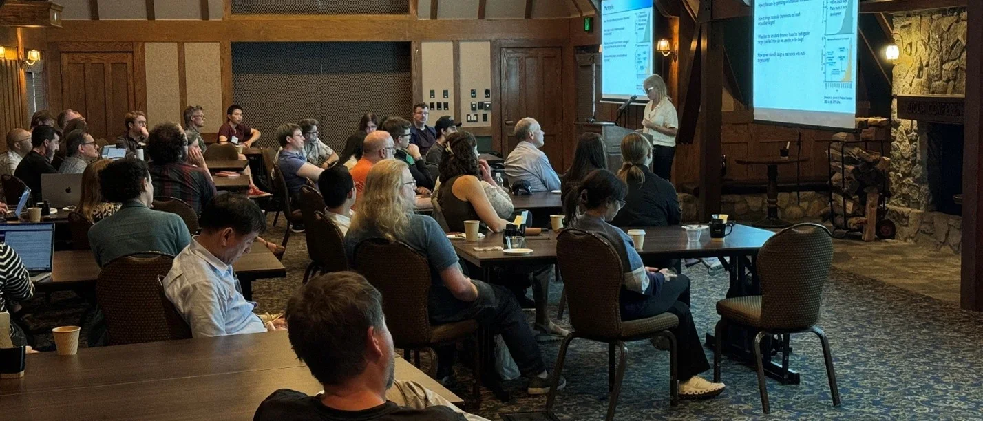 Emma Danelius at the Challenges in Structural Biology Summit, October 15th, 2024.