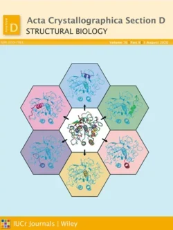 Acta Crystallogr D Biol Crystallogr., vol. 76, no. 8 cover art