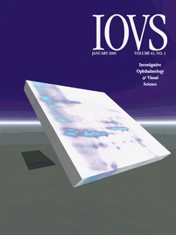 Investigative Ophthalmology and Visual Science, vol. 41, no. 1 cover art