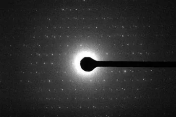Example of MicroED data: lysozyme